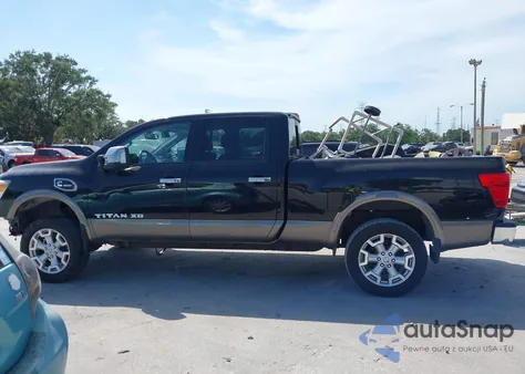 2016 Nissan Titan Xd Platinum Reserve Diesel from USA, damaged, VIN 1N6BA1F28GN507761